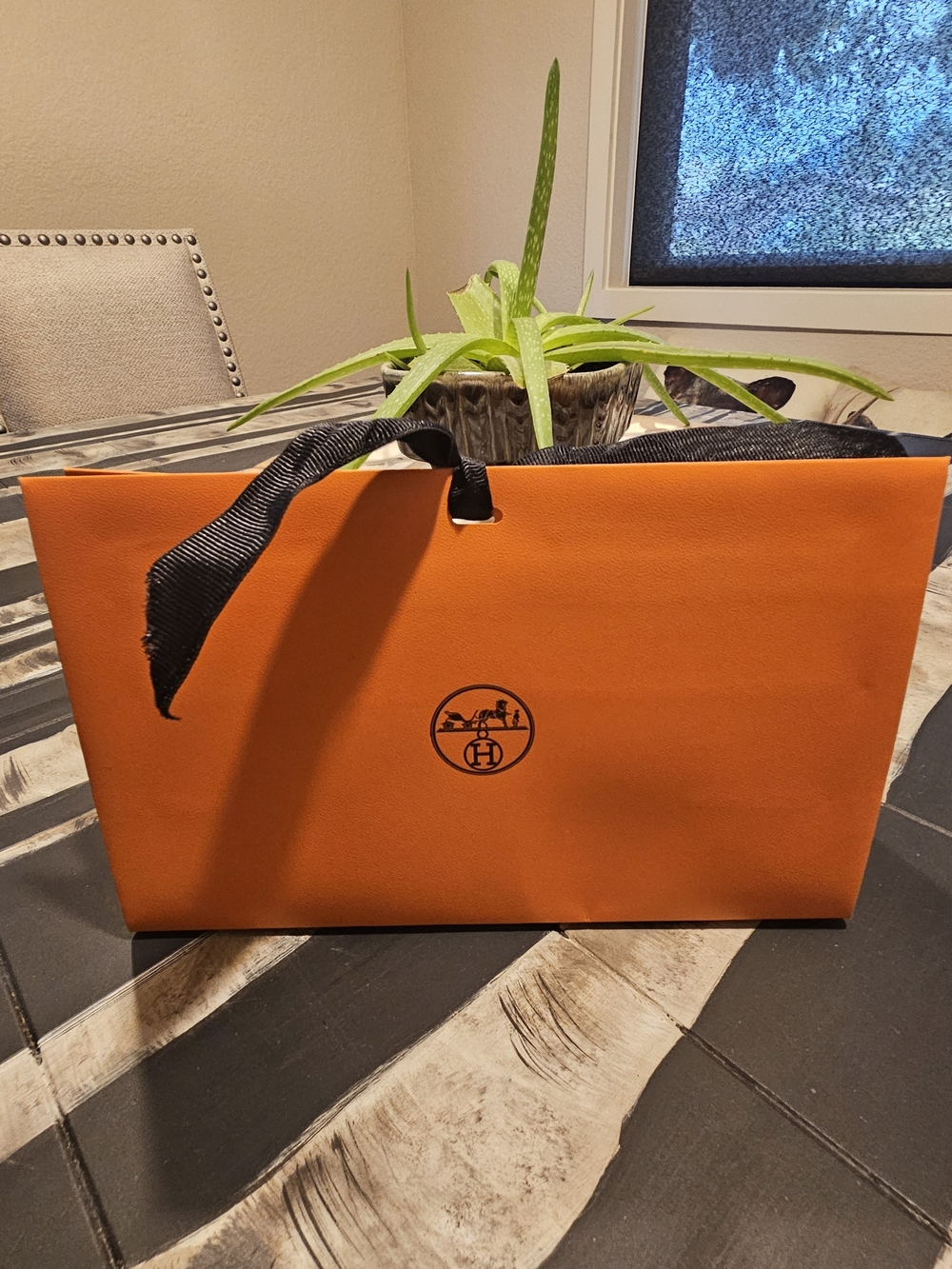 Authentic Hermés GIFT BAG ONLY